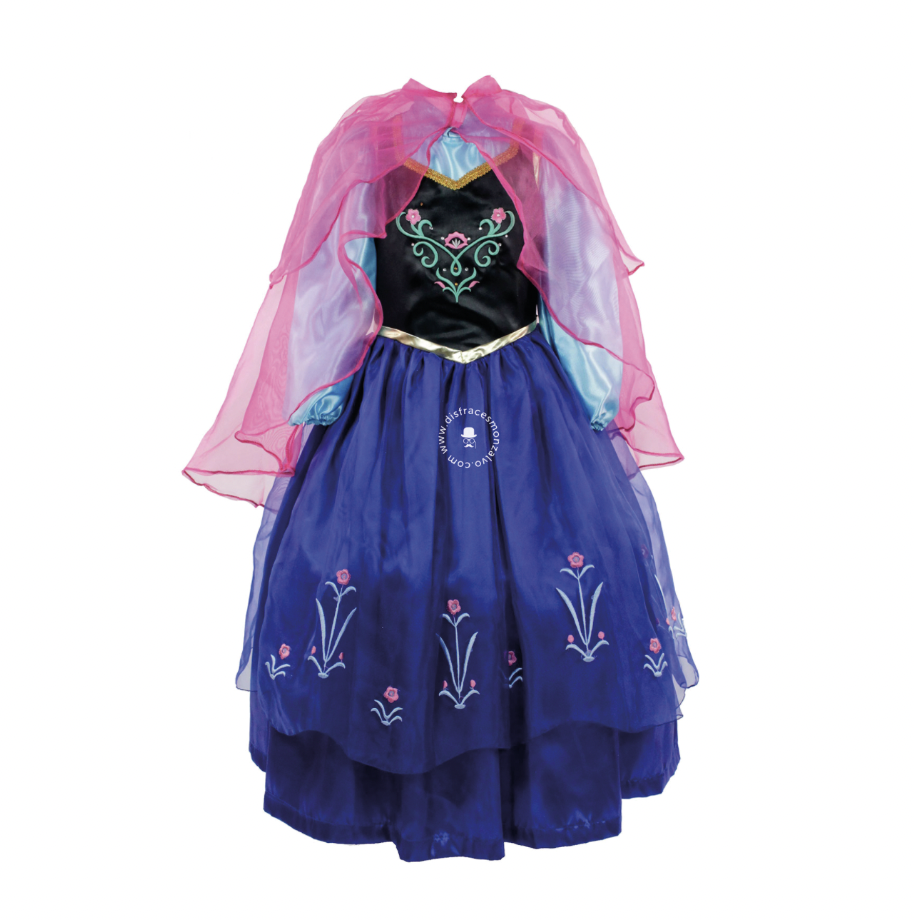 Vestido Ana Flores Bordadas
