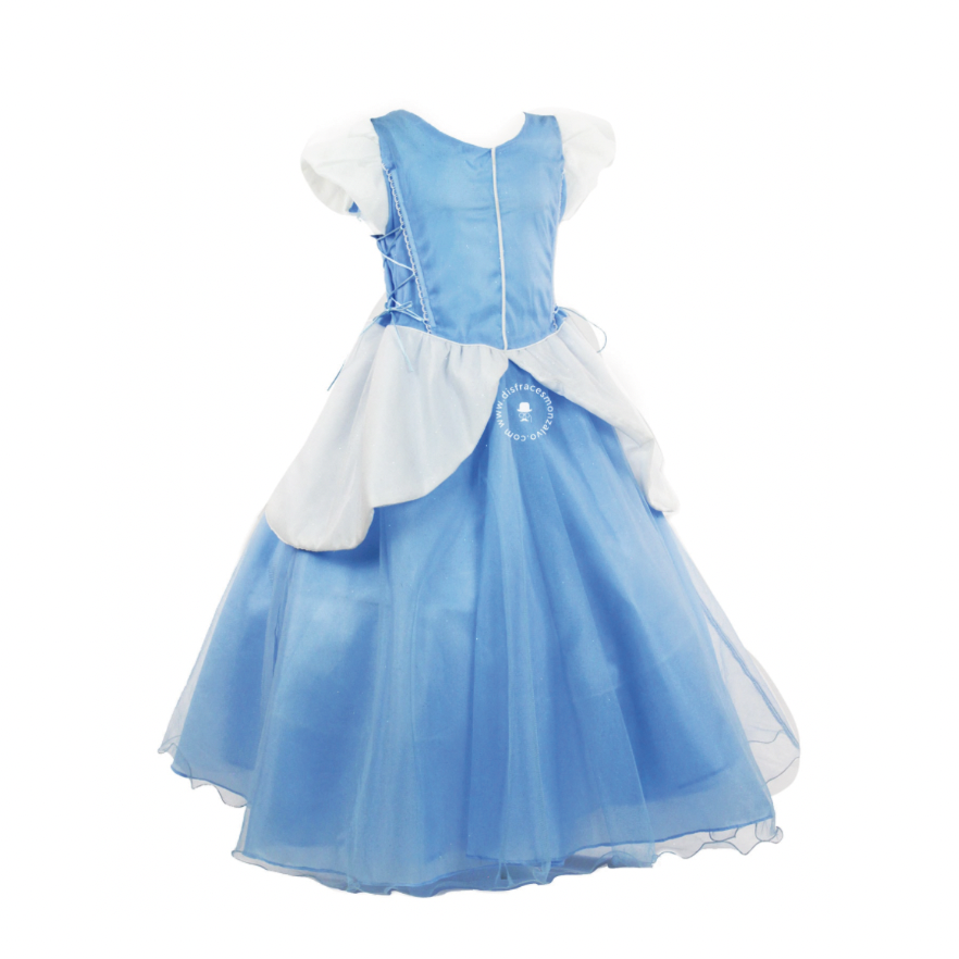 Vestido Cenicienta azul