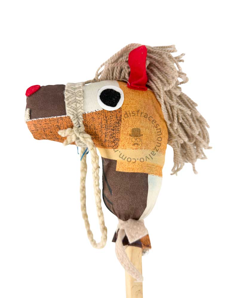 Caballito palo de madera